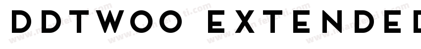 DDTW00 ExtendedBold字体转换